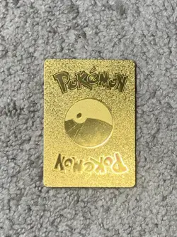 Venusaur,Charizard&Blastoise VMax Rare Gold Accent Foil Fan Art Display Card - Image 3