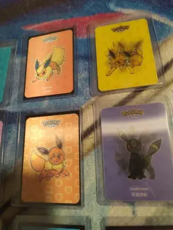 2023 Pokemon Funism Eevee + Evolutions Lenticular 3D Card Set Of 9 - Image 5
