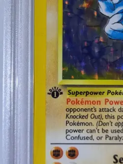 Machamp 1st Edition Base Set WOTC NM PSA 7 Graded Pokemon Card 1999 Vintage Holo - Image 3