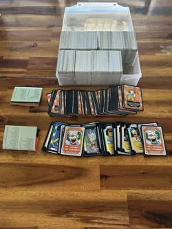 Simpsons Trading Card Game Lot Foils - Image 1