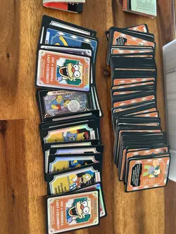 Simpsons Trading Card Game Lot Foils - Image 2