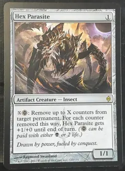 Hex Parasite NEAR MINT 137/175 New Phyrexia regular - Image 1