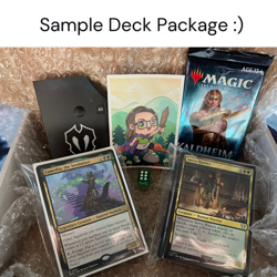 Custom -Ms. Bumbleflower- Sleeved Deck Pkg. (Cards, pack, die, etc.) - Image 3