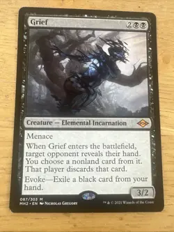 1x Grief NM-Mint, English Modern Horizons 2 MTG Magic - Image 1