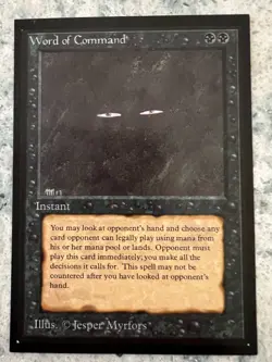 Word of Command - CE Intl - Collector's Edition Int - MTG - NM - Near Mint - Image 1