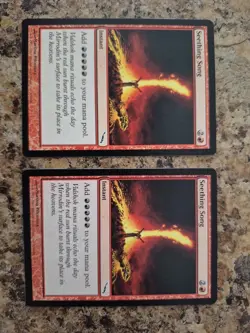 2 X MTG Seething Song 104 Mirrodin LP - Image 2