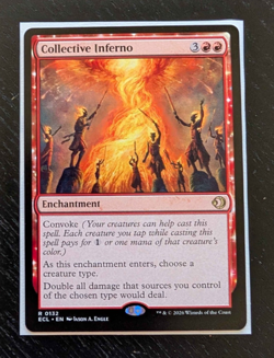 COLLECTIVE INFERNO Rare Lorwyn Eclipsed Near Mint MTG - Image 1