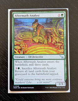 AFTERMATH ANALYST Uncommon Near Murders at Karlov Manor Mint MTG - Image 1