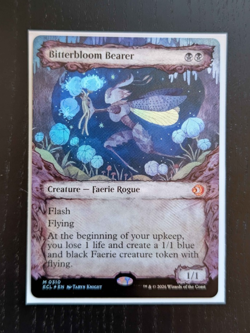 BITTERBLOOM BEARER Mythic Showcase Foil Lorwyn Eclipsed Near Mint MTG - Image 1