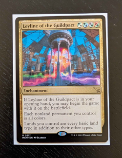LEYLINE OF THE GUILDPACT Rare Murders at Karlov Manor Near Mint MTG - Image 1