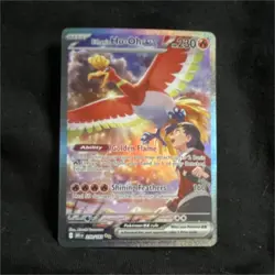 Pokemon Ethan's Ho-Oh EX 230/182 SV10 Destined Rivals Full Art Holo Special Rare - Image 1