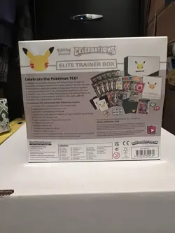 Pokemon Celebrations ETB Elite Trainer Box 25th Anniversary Edition, New Sealed - Image 2