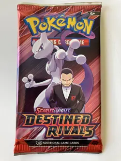 Pokemon TCG Destined Rivals Loose Booster Pack New/ Factory Sealed - Image 1