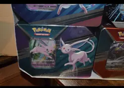 Pokemon Costco 4 Tin Set Umbreon, Sylveon, Espeon, Empoleon V Heroes NEW SEALED - Image 3