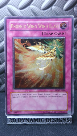 | Yugioh Phoenix Wing Wind Blast FET-EN053 Ultimate Rare Flaming Eternity PL | - Image 1