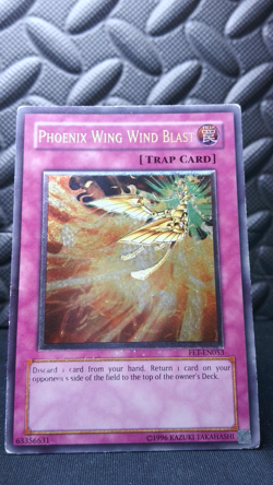 | Yugioh Phoenix Wing Wind Blast FET-EN053 Ultimate Rare Flaming Eternity PL | - Image 2