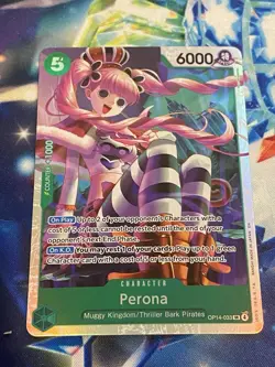 One Piece TCG - Perona OP14-033 - Englisch- Near Mint - Image 1