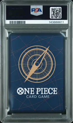 2025 ONE PIECE OP13-CARRYING ON HIS WILL TREASURE RARE MONKEY D. LUFFY PSA 10 - Image 2