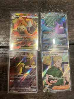 Pokemon Cards Mixed Lot Of 4 Mega Evolution & Destined Rival - Image 1