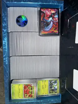 10 Pounds of Pokemon Bulk Cards. NM. 2023-2026. HOLOS REVERSE HOLOS EXs - Image 3