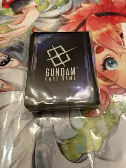 Gundam Card Game Deck Sleeves 60 Count New Sealed Bandai - Image 1