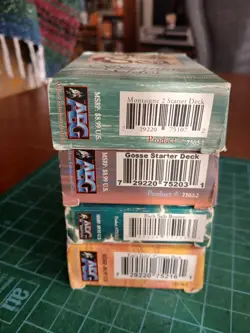 7th Sea CCG Starter Lot Alderac AEG Booster Set Box, w/ rulebook and sea cards - Image 3