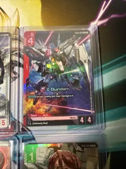Gundam TCG Starter Deck ST08 ST07 4 Card Alt Art Lot English Radiance Celestial - Image 5