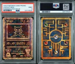 2000 POKEMON GAME PROMO ANCIENT MEW PSA 9 - Image 3