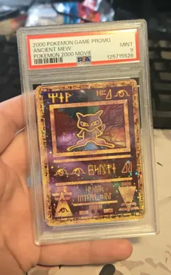2000 POKEMON GAME PROMO ANCIENT MEW PSA 9 - Image 4
