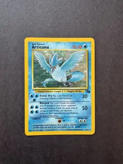 Pokemon Fossil Holo Lot – 1999 WOTC Articuno Aerodactyl Lapras Hitmonlee - Image 3
