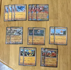 Mega Lucario Ex & Lunatone - Pokemon TCG - Custom Meta Deck - Image 1