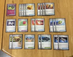 Mega Lucario Ex & Lunatone - Pokemon TCG - Custom Meta Deck - Image 2