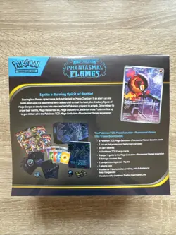 Pokemon TCG Mega Evolution Phantasmal Flames ETB- Sealed - Image 2