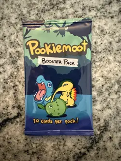 Pokemon Pookiemoot Gen 2 Pack Sealed Poke Derp Art - Image 1