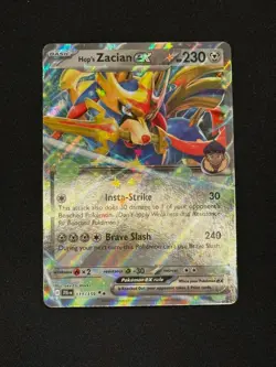 Pokemon Hop's Zacian ex 111/159 Sv09: Journey Together Holo - Image 1