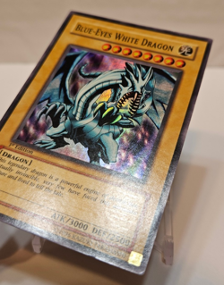 Blue-Eyes White Dragon SKE-001 Super Rare 1st Edition Yugioh 994 - Image 2