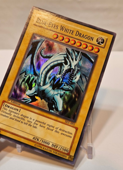 Blue-Eyes White Dragon SKE-001 Super Rare 1st Edition Yugioh 994 - Image 4