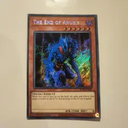BLTR-EN052 The End of Anubis Secret Rare 1st Edition YuGiOh Nm - Image 1