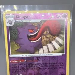 Gengar 057/198 - Chilling Reign - Reverse Holo Rare Pokemon Card Near Mint (NM) - Image 2