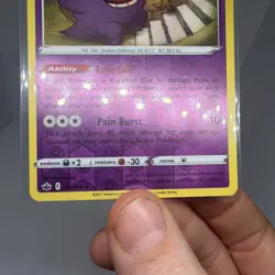 Gengar 057/198 - Chilling Reign - Reverse Holo Rare Pokemon Card Near Mint (NM) - Image 3