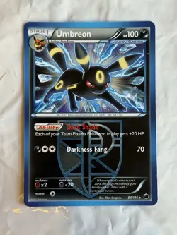 Umbreon Plasma Freeze Non-Holo Rare Card 64/116 - Image 1