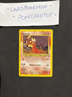 Pokemon Card Magmar 44-Promo-No Holo-Eng-Nm/mint! - Image 1