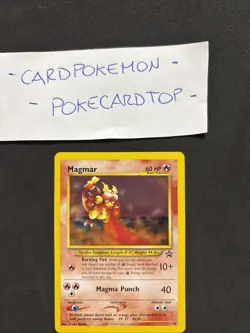 Pokemon Card Magmar 44-Promo-No Holo-Eng-Nm/mint! - Image 2