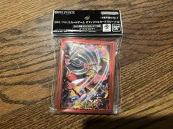 ONE PIECE Card Game Gol D. Roger Card Sleeves Authorized Store Edition Limited - Image 1
