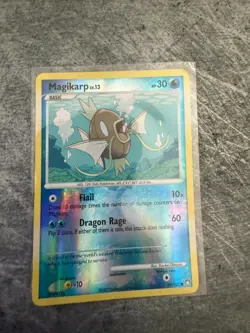 Pokemon Card Magikarp Mysterious Treasures Reverse Holo 89/123 2007 LP - Image 1