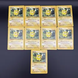 Pokemon Pikachu card Lot (9) Jungle Set 60/64 NM/LP 💎 - Image 1