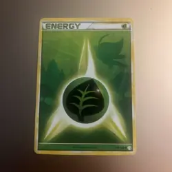 Grass Celebi Energy 115/123 - HGSS - Pokemon Card - LP RARE - Image 1