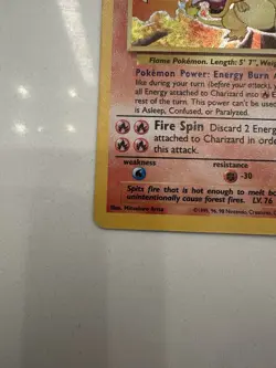 Pokemon TCG Celebrations Charizard 4/102 Holo Card Near Mint Condition - Image 5