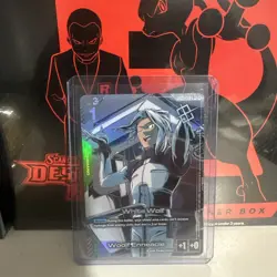 White Wolf GD02-106 C+ Gundam Card Game Tournament Winner Promo English NM - Image 1