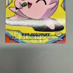 Jigglypuff Topps 2000 Pokemon TV Series 2 Sticker Card 6 of 10 - Image 2